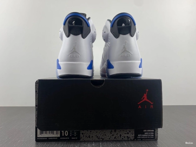 Bmlin Shoes (2014) Retro 384664-107 Air Blue Sport 6 Jordan 0810